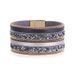 Hot Selling Bohemian Ethnic Style Bracelet With Wide Edge Magnetic Buckle Bracelet, Set Up Stalls For Women's_ipsvogv.com