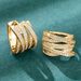 Cao Shi's Multi-layered Intersecting With Multi Ring Diamond Inlay Temperament, High-end Banquet Earrings, Fashionable_ipsvogv.com