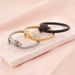 Hip Hop Stainless Wolf Head Open Personality Titanium Steel Wire Twist Animal Bracelet Punk Jewelry For Men_ipsvogv.com