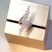 style Fan Ins Feather High-end Leng Zircon Ring Women's Niche Luxury Fashion Geometric Versatile Accessories_ipsvogv.com