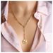 Temperament, Exotic Bohemian Portrait Pendant, Fashion Necklace, Female 12410_ipsvogv.com
