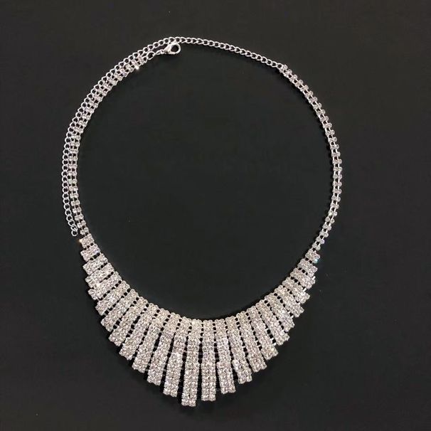 Bridal jewelry new style diamond tassel necklace ladies_ipsvogv.com
