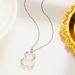 Titanium Steel Ins Wind Bear Star Necklace Women&;s Trendy Light Luxury Niche Versatile Versatile Clavicle Chain Simple Pendant Jewelry Live_ipsvogv.com