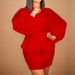 Women's Clothing Temperament Commuter Puff Sleeve Top Hip Skirt Suit_ipsvogv.com