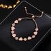 High Version Thickened Electroplated Pink Bra, Light Luxury And Versatile White Powder Fritillaria Heart-shaped_ipsvogv.com