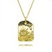 Hot Selling Jewelry Viking Compass Geometric Round Pendant Necklace High End Fashion Matching Accessories_ipsvogv.com
