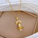 Butterfy 【 】 Knot Be Light Luxury Charm Gorgeous Fu Diamond Neckace Women's Versatie Cavice Chain Titanium 【 】_ipsvogv.com