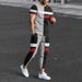 Men's Clothing loose sports suit 3D digital printing personalized fashion short-sleeved trousers_ipsvogv.com