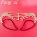 New trend simple fashion bridal headband headdress for women elastic multi layer rhinestone headband Headdress_ipsvogv.com