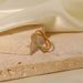 Simple cross diamond ring for women, niche design pinky ring, fashionable personality, popular online, versatile, non fading ring_ipsvogv.com
