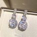 Cao Shi's Domineering Style, Round And Super Sparkling French Style Banquet Light Luxury Earrings, Classic Jewelry_ipsvogv.com