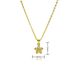 New Design, Simple Temperament, Leaf Flower Micro Inlaid Zircon Pendant Necklace_ipsvogv.com