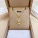 【 Titanium Steel 】 Zircon Figurine Light Luxury Temperament Gorgeous Full Diamond Necklace Women's Versatile Collarbone_ipsvogv.com