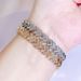 Punk Hip-Hop Zircon Bracelet Unisex Fashion Geometric Jewelry Simple Personality Versatile Commuting Accessories For Men_ipsvogv.com