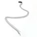 Wig extension chain silver plated tassel hair chain headdress head chain BB clip_ipsvogv.com
