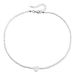 Bohemian White Small Rice Bead Beaded Necklace, Love Fritillary Pendant Necklace Female_ipsvogv.com