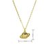Gold Plated Copper Planet Necklace - Micro Inlaid Rhinestone DIY Pendant, Unique Personality Jewelry For Women & Men_ipsvogv.com