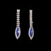 EQUESTRIAN LUXE - Horse Eye Crystal Jewelry Set ( Short Chain, Diamond Claw Design, Best Seller)_ipsvogv.com