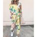Women's Clothing autumn and winter printed casual long sleeved women's sports suit_ipsvogv.com