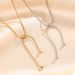 Japanese Korean Niche Design With Adjustable Titanium Steel Necklace For Women's Fashion Versatility, Simple And Cool_ipsvogv.com