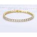 Stacked Wind Japanese Korean 4mm Zircon Set Tennis Bracelet East Gate Dia Men's And Women's Chain Jewelry_ipsvogv.com