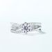 Three Lives Three Worlds Moissanite Ring S925 Silver Engagement Ring Light Luxury Niche Exquisite Gift For Girlfriend_ipsvogv.com