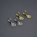 Women’s Jewelry Set Fashion Jewelry OM Yoga Diamond Zircon CZ Earrings Female Earrings Temperament Earrings Ins Style Simple Style_ipsvogv.com