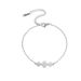 Cut Titanium Polished Four Leaf Clover Pendant Fashion Commuter Bohemian Style Stainless Steel Charm Bracelet_ipsvogv.com
