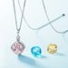 New Three Color Detachable Pendant S925 Silver Square Color Zirconium Clavicle Pendant Light Luxury Simple All Match_ipsvogv.com