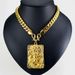 Man's The Chinese "LONG" Pendant Chain Necklace N691_ipsvogv.com