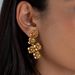 Unisex Inlaid Zirconium Flower Earrings Light Luxury High End Earrings For Women Fashionable Niche Temperament Earrings_ipsvogv.com