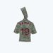 Saipai New Product Full Diamond Drip Oil Yamai No.19 Jersey Alloy Pendant Men's Personalized Trendy Cuban Chain_ipsvogv.com