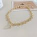 French Romantic Lace Rhinestone Niche Design Sense Choker Ins Trendy Internet Celebrity Collarbone Chain_ipsvogv.com
