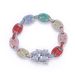 Unisex Bracelet Men Hip Hop 12mm Pig Nose Chain Diamond Coffee Bean Bracelet Hip Hop Accessories_ipsvogv.com