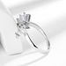 Korean Style East Gate Instagram Diamond Bow With Versatile Female Style And Adjustable Opening For Index Finger Ring_ipsvogv.com