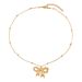 2024 New Xiaoxiangfeng Women's Butterfly Knot, niche design, collarbone chain, versatile long necklace, high-end jewelry_ipsvogv.com