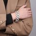 30mm extra large exaggerated Cuban necklace bracelet set personalized bar full diamond_ipsvogv.com