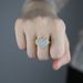 Women's Jewelry Heart Shaped Zircon Ring Fashion Trend Inlaid Zircon Ladies Ring Jewelry_ipsvogv.com