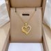 【 】 Love Personalized Fashion Light Luxury Temperament Gorgeous Full Diamond Necklace Women's Versatile Clavicle Chain_ipsvogv.com