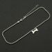 Is style creative full diamod boe splicig clavicle ecklace tredy me ad wome's simple bead double layer set_ipsvogv.com