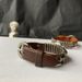Top Layer Cowhide Genuine Leather Black Simple Personality Fashion Bracelet Trendy Men's Adjustable Strap_ipsvogv.com