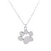 Popular Cute Animal Cat Claw Foot High Quality Copper Chain Alloy Pendant Footprint Necklace_ipsvogv.com