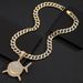 Men’s Jewelry Set Fashion Personality Pendant 6ix9ine Same Style Large Shark Pendant Alloy Rhinestone Exaggerated Hip Hop Men's Necklace_ipsvogv.com