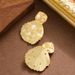 Fashionable Diamond Studded Pearl Shell Texture For Women With A Sense Of Luxury, Simple Vacation Style Silver_ipsvogv.com