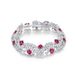 new Heavy Industry Cultivated Colored Gem Bracelet Female S925 Silver Inlaid Cultivated Emerald Hand Jewelry High End Light Luxury_ipsvogv.com