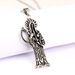 Fashionable And Popular Hip Hop Titanium Steel Sickle Death Pendant Personality Men And Women Casual Couple Necklace_ipsvogv.com