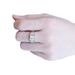 S925 Sterling Silver Men's Frosted Moissanite Diamond Ring New Classic High Carbon Stone Yellow Diamond Ring_ipsvogv.com