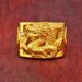 Vietnam Boutique Dominant Laos Sand Gold Pure Copper Plated Hollow Dragon Ring Men's_ipsvogv.com