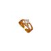 【 Real Gold Plating 】 Open Ring Twisted Crossed Personalized Index Finger Ring, Net Red, Same Sty, Simp and Cold_ipsvogv.com