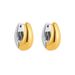 Simple Design Retro Earrings Geometric High End Light Luxury Simple Niche Design Earrings_ipsvogv.com